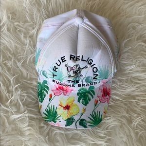 True religion floral hat